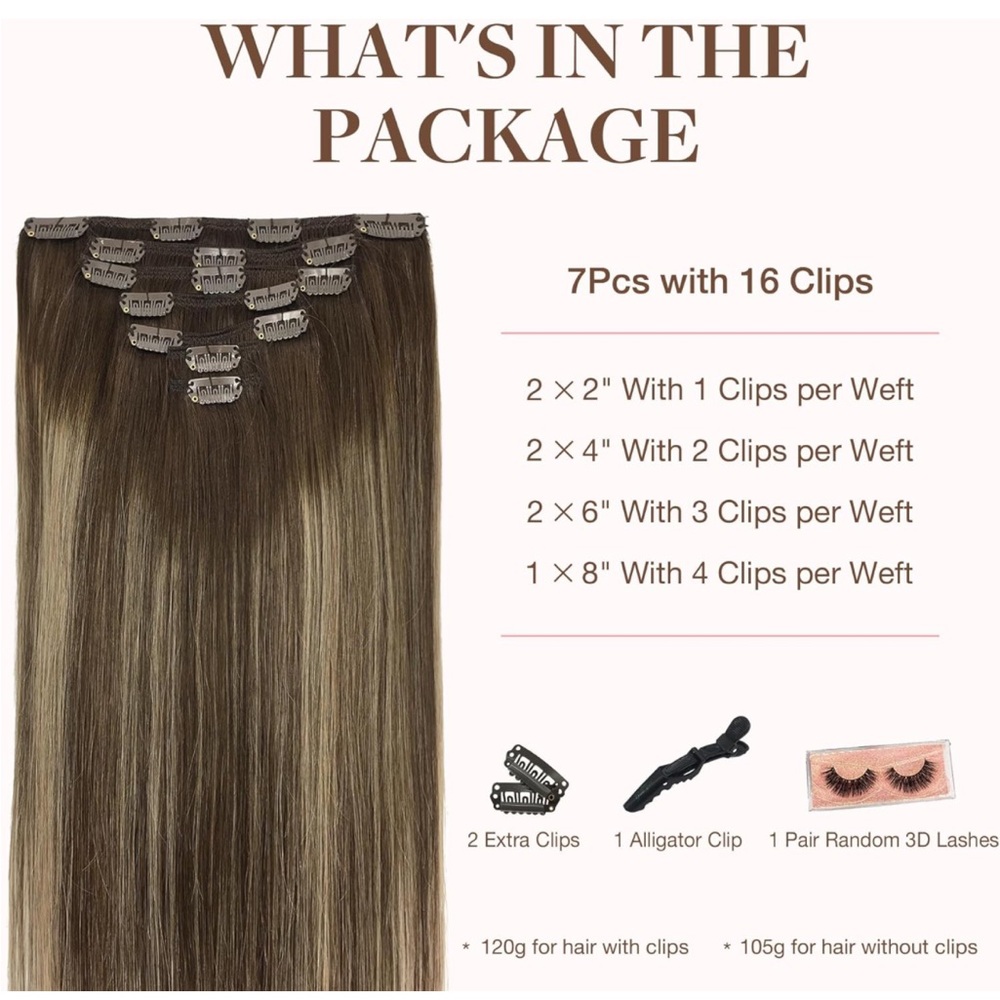 Remy Human Hair Extensions - Goo Goo